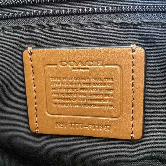 Coach Nylon and Leather Tote - Picture 5 of 7